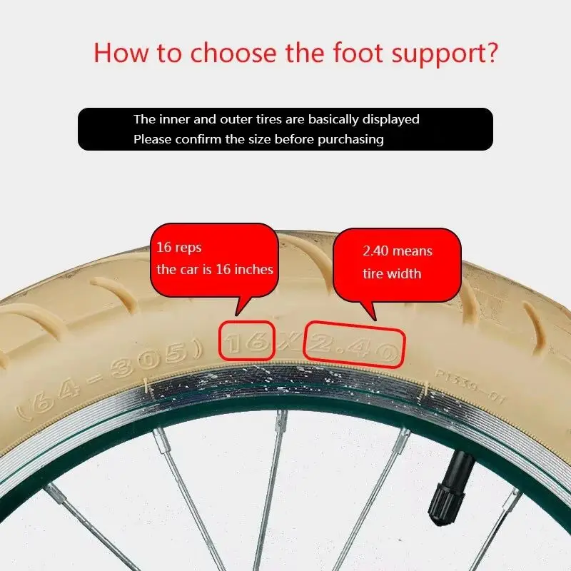 12/14/16/18/20 Inch Bicycle Side Support Kids Bike Kickstand Parking Stand Foot Brace Children Foot Riding Accessories view 4