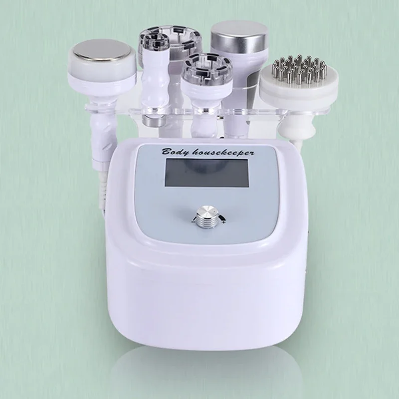 Máquina de cavitación Lipo 6 en 1, dispositivo de belleza Facial y salud, adelgazamiento corporal, adelgazamiento, esculpido, masajeador Facial, RF ultrasónico, 80K