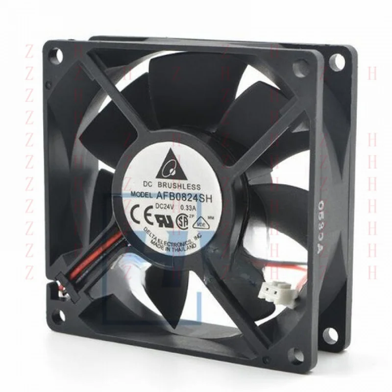 

XXZ для 1 шт. новый AFB0824SH 8025 24 В 0,33 А 8 см инвертор большой объем воздуха двойной шаровой вентилятор
