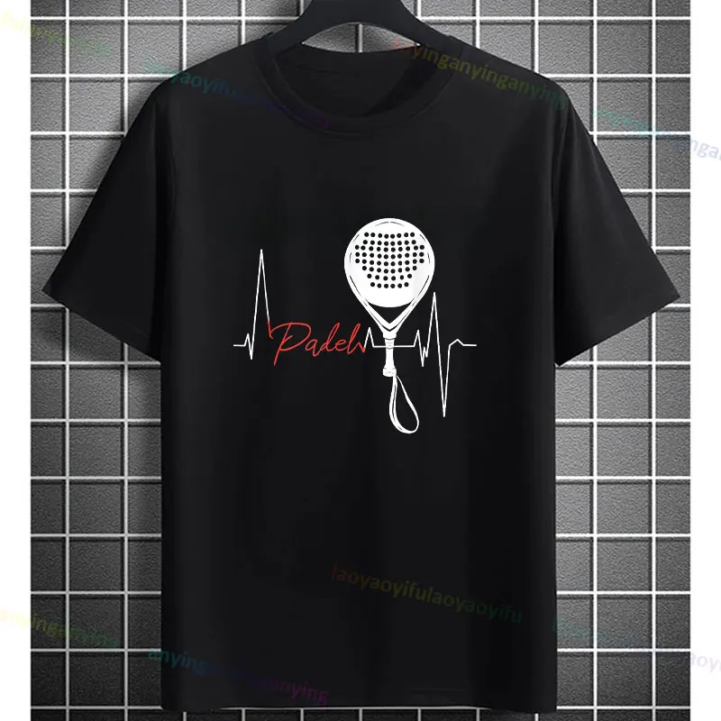 Funny Padel Graphic T-Shirt - 