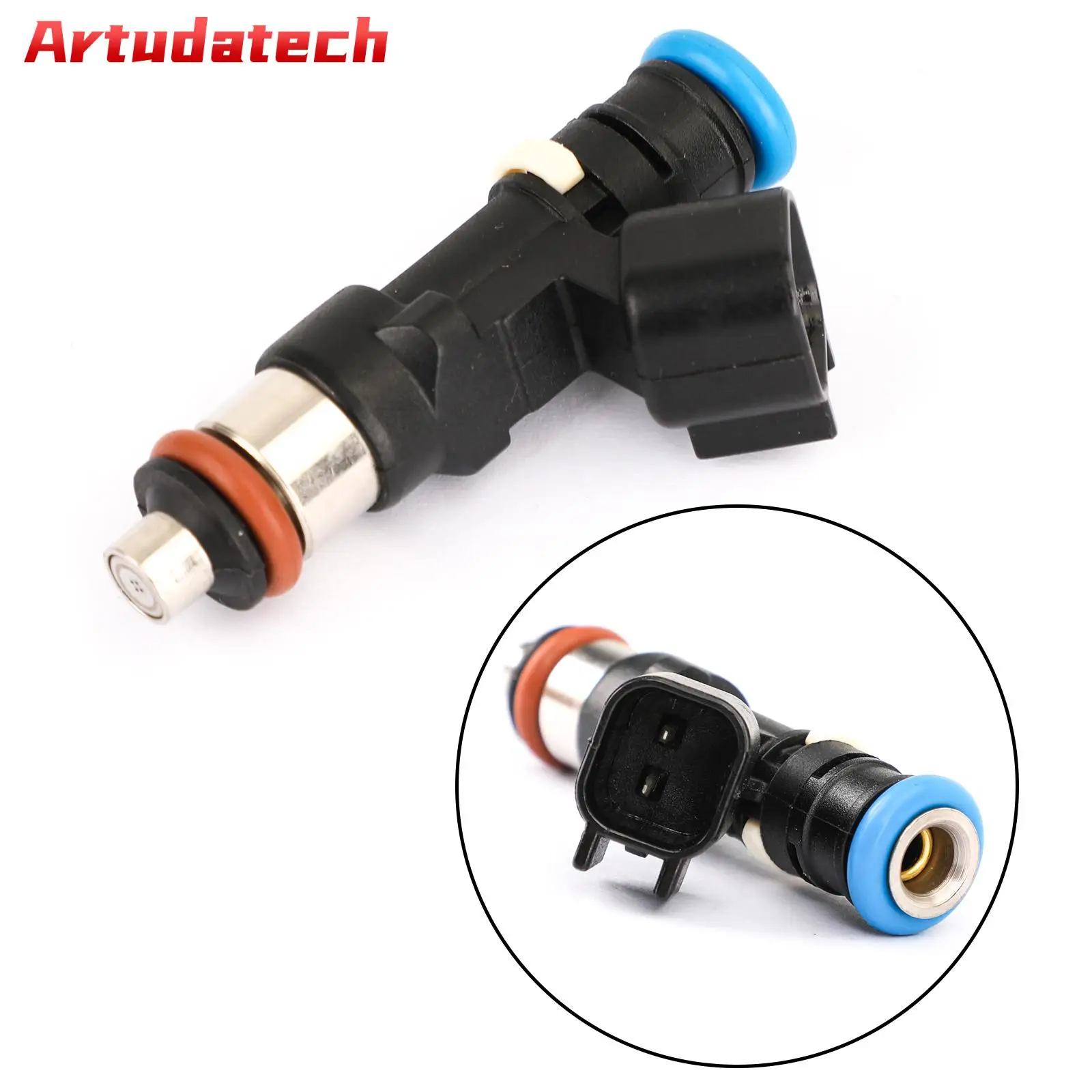 Artudatech 1PCS 32lb Fuel Injectors Fit GM LS2 6.0L Pontiac GTO C6 Corvette CTS-V 12569113