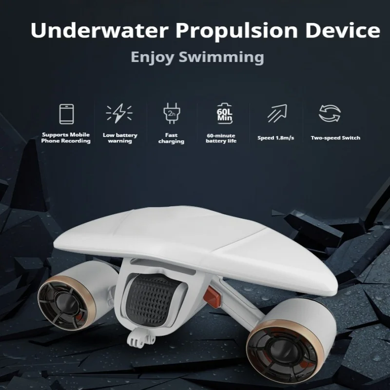 

Underwater thrusters swimming and water play handheld boosters free diving equipment underwater shooting aircraft