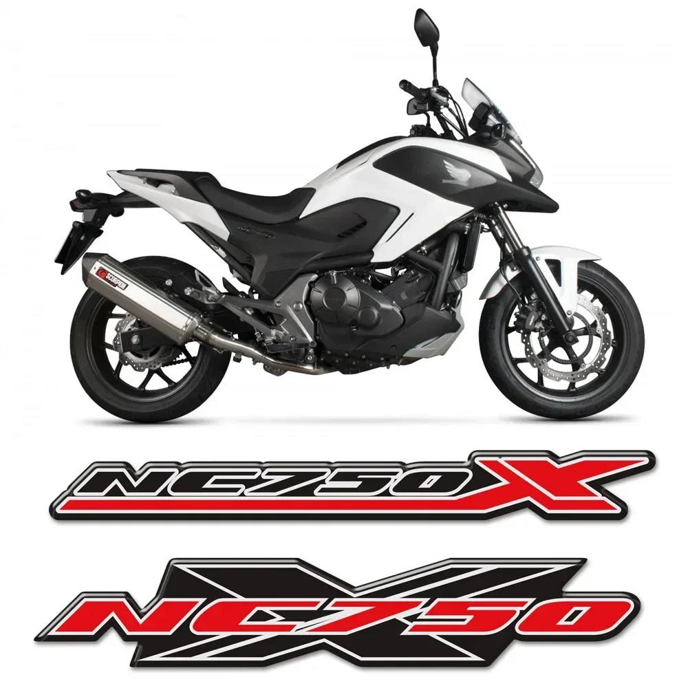 NC 750 X NC750X صالح هوندا حامي هدية مائي شعار شارة شعار حقائب الأمتعة جذع خزان الوسادة ملصقات 2019 2020