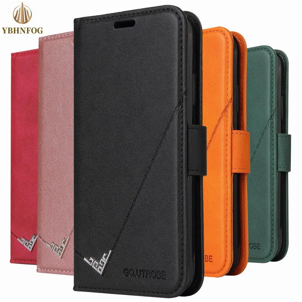 Luxury Leather Flip Case For iPhone 15 14 13 12 Mini 11 Pro XR XS Max 6 6S 7 8 Plus SE 2022 Holder Wallet Stand Bags Phone Cover