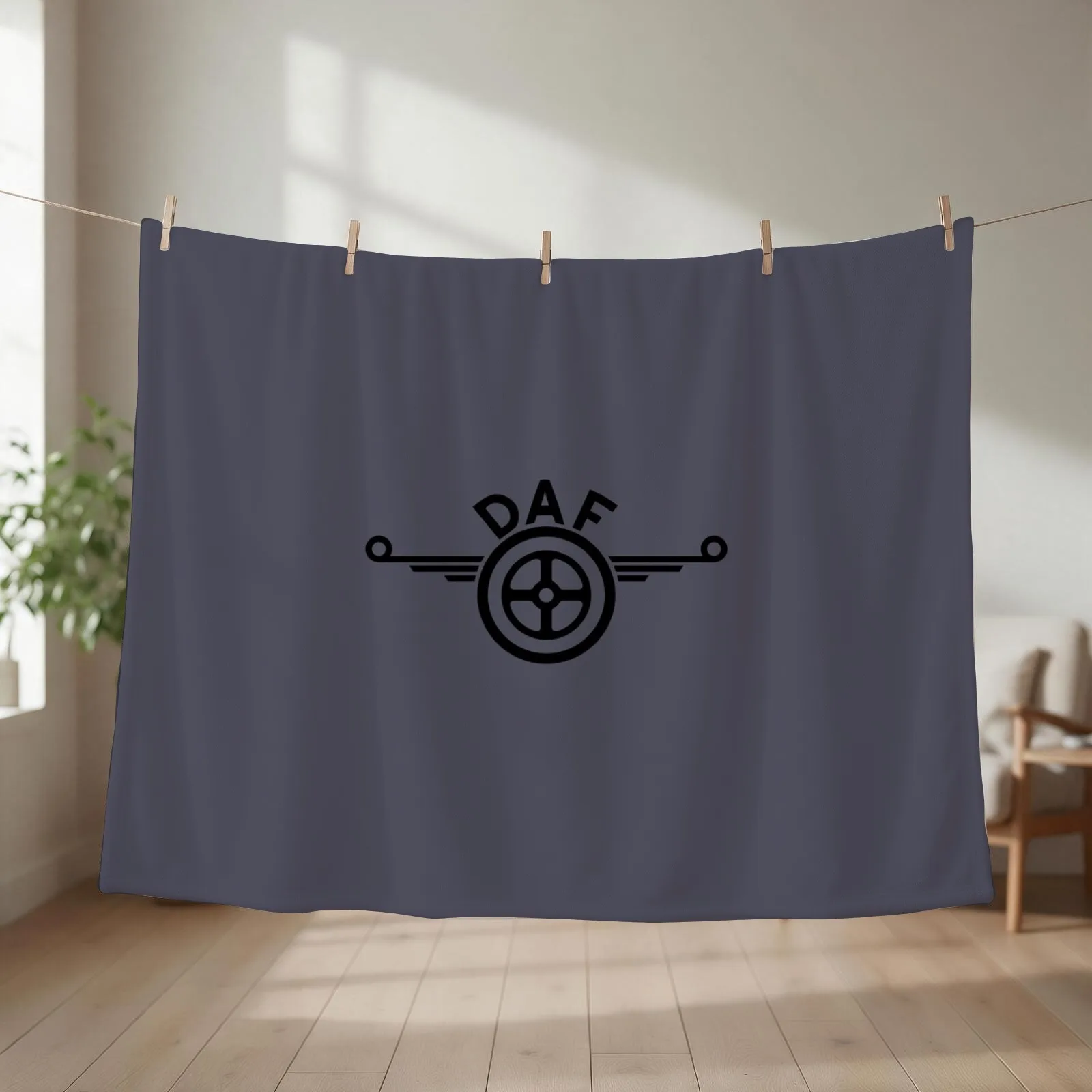 DAF Trucks Throw Blanket Luxury Brand Flannels Bed linens for sofa Blankets