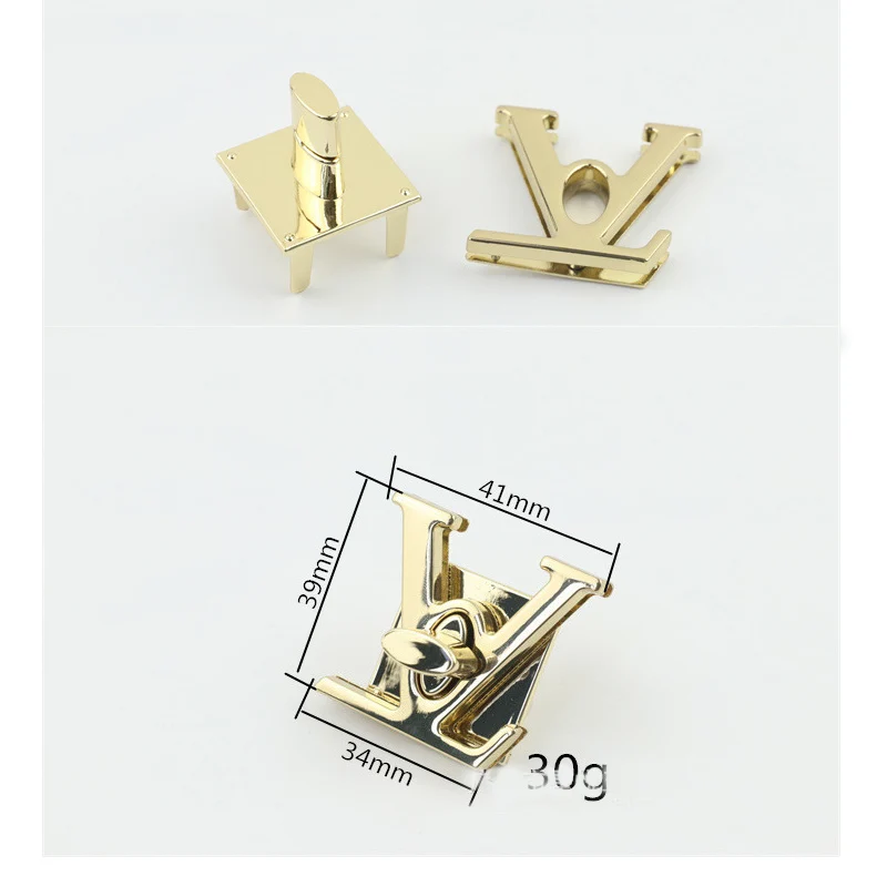 6pcs/ lot Bags wreath/hardware accessories DIY manual bag Luggage hardware accessories Luggage lock