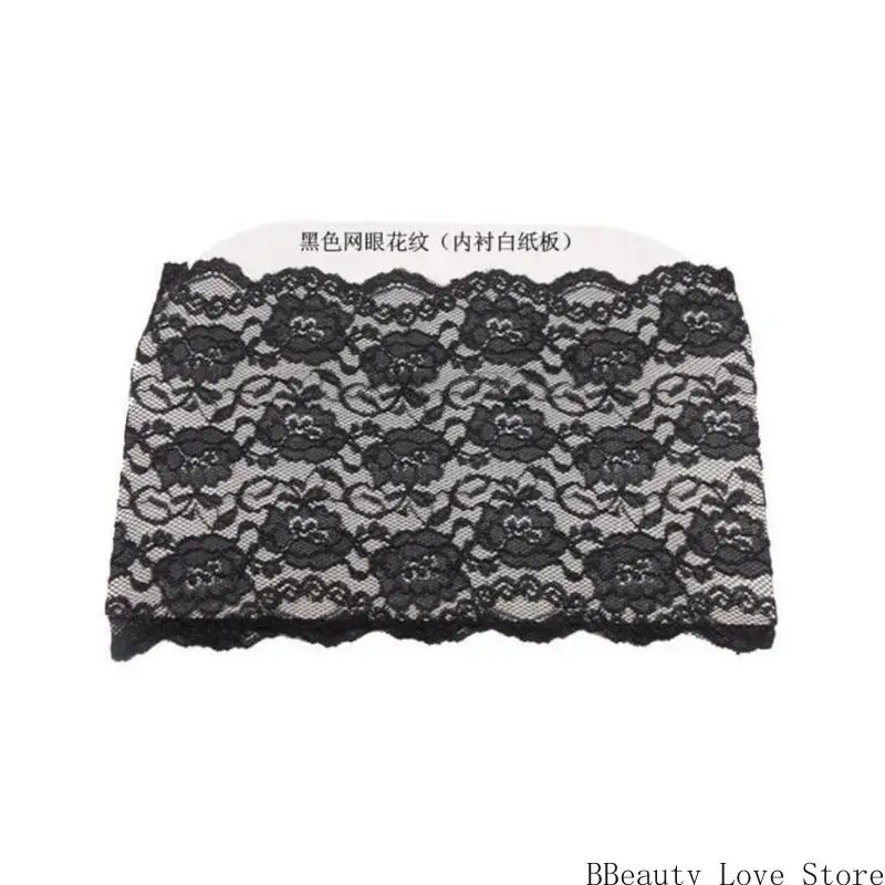 Труба грудь Lady Top Top Women Женщины мягкая растяжка без бретелек Bandeau Floral кружев