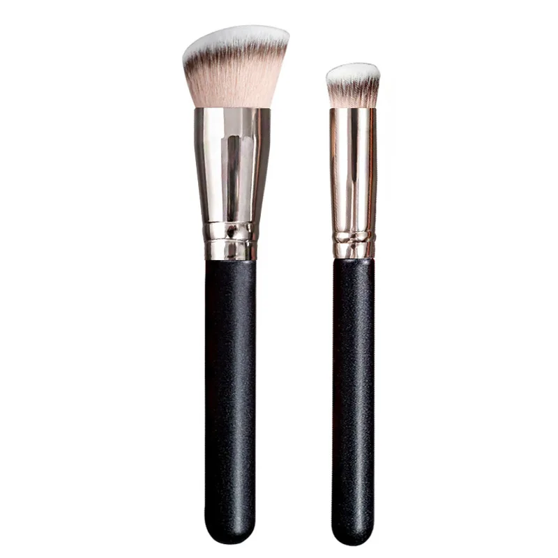 Makeup Brushes Foundation Concealer Angled Seamless Cover Synthetic Dark Circle Liquid Cream Cosmetics Contour Brush Beauty Tool