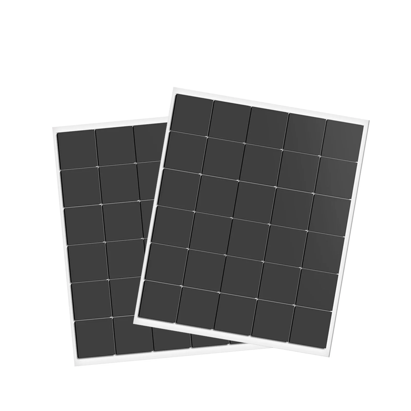 Magnetic Sheets 20/25/30/35mm Square Self-Adhesive Magnets Magnetic Stickers for Household Refrigerator Office Flexible Stickers