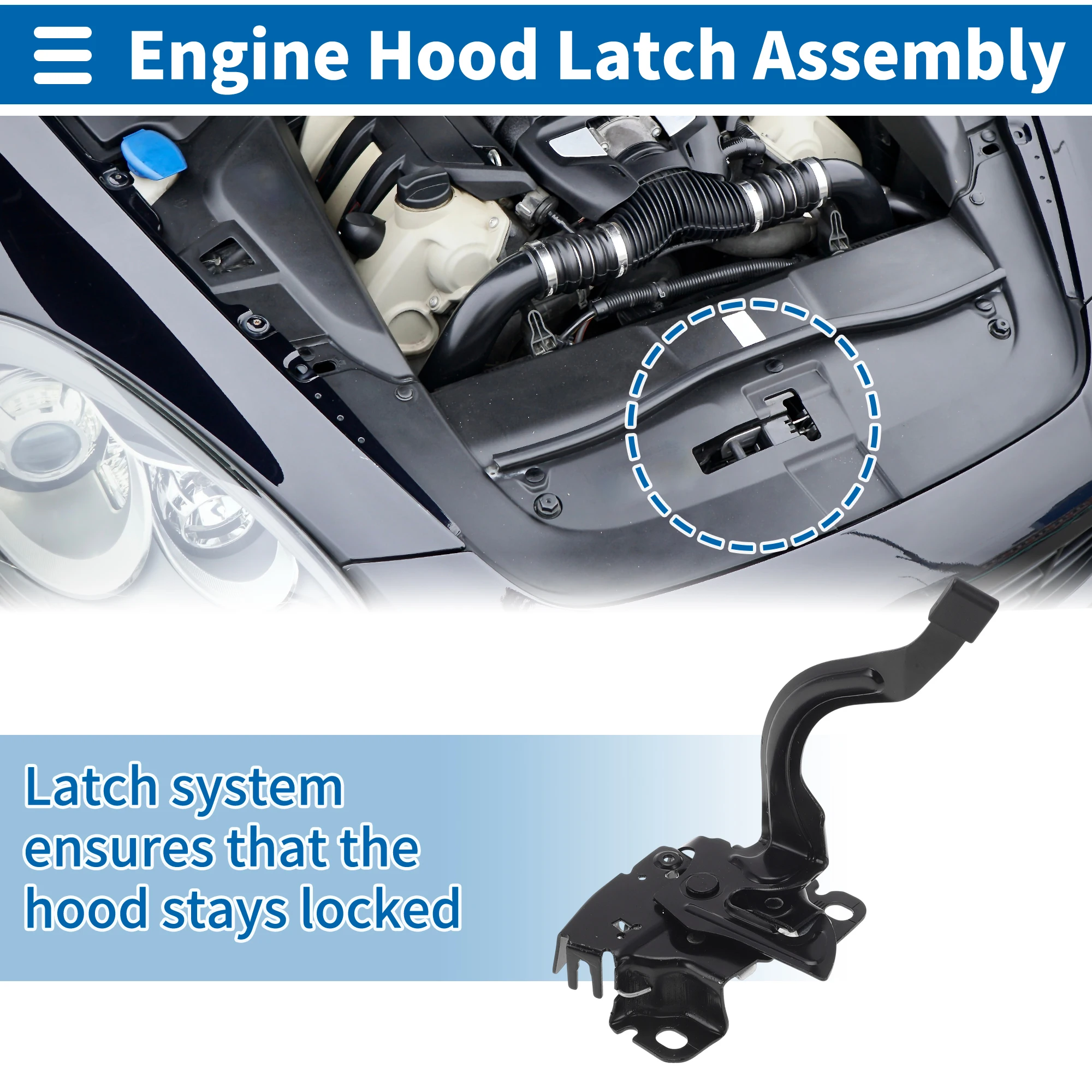 

Защелка капота UXCELL в сборе для Honda CR-V 2017-2020 No 74120TLCA01