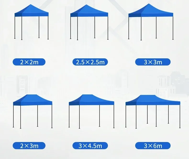 Custom 10x10 10x20 20x20 Steel Aluminum Frame Canopy Tent Trade Show Tent Pop Up Outdoor For Event Advertising Tent Canopy