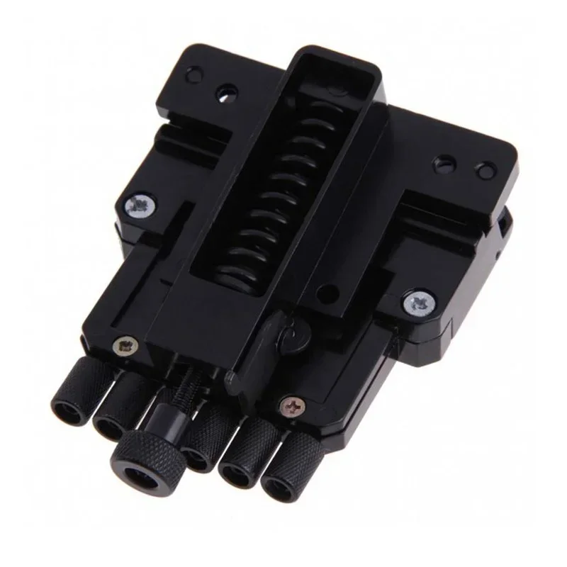 1 Set Black Headless 4 String Electric Guitar Bass Tremolo Bridge System for Headless Guitar