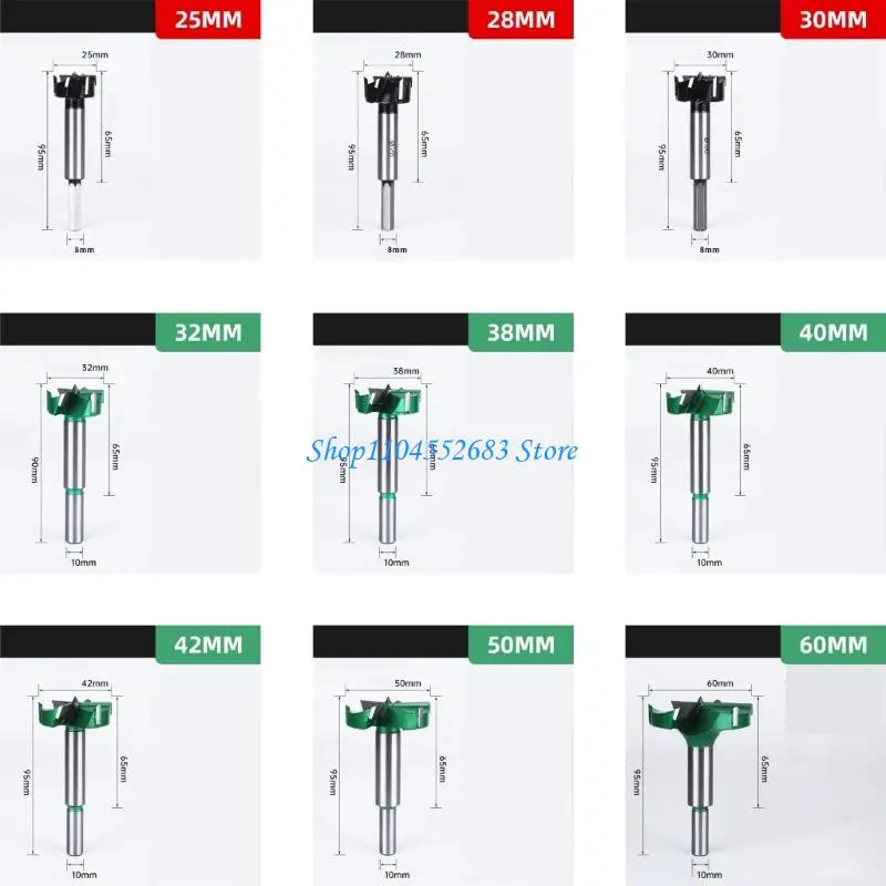 y6gd 25/8/30/32/35/38/42/42/50/60 مم قابلة للتعديل قاطع فتحة فتحة فتحة فتحة لحفرة الخشب لفتحة المفصلات الخشبية #6