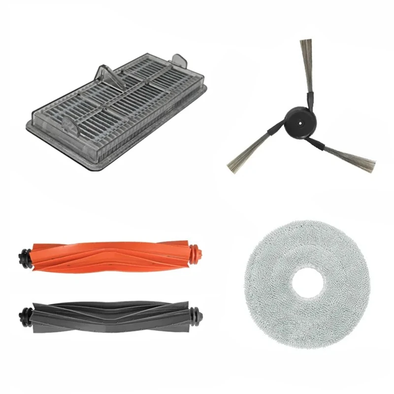 N85R-สําหรับ Dreame X40 Pro Ultra หุ่นยนต์เครื่องดูดฝุ่นหลักแปรงด้านข้าง HEPA FILTER Mop ฝุ่นเปลี่ยนชิ้นส่วน