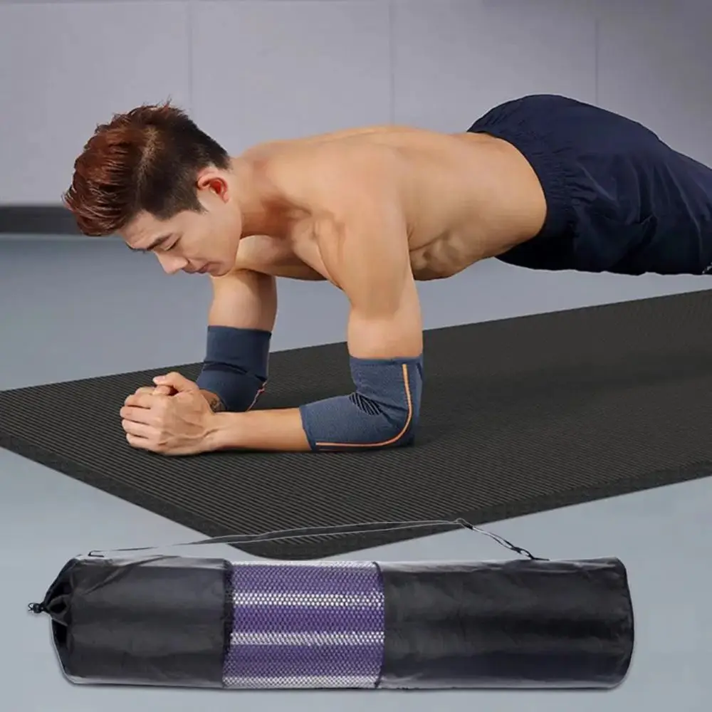 Stretching Abdominal Muscles Yoga Mat Bag Mesh Adjustable Strap Yoga Mat Pack Organizer Waterproof Gym Bags