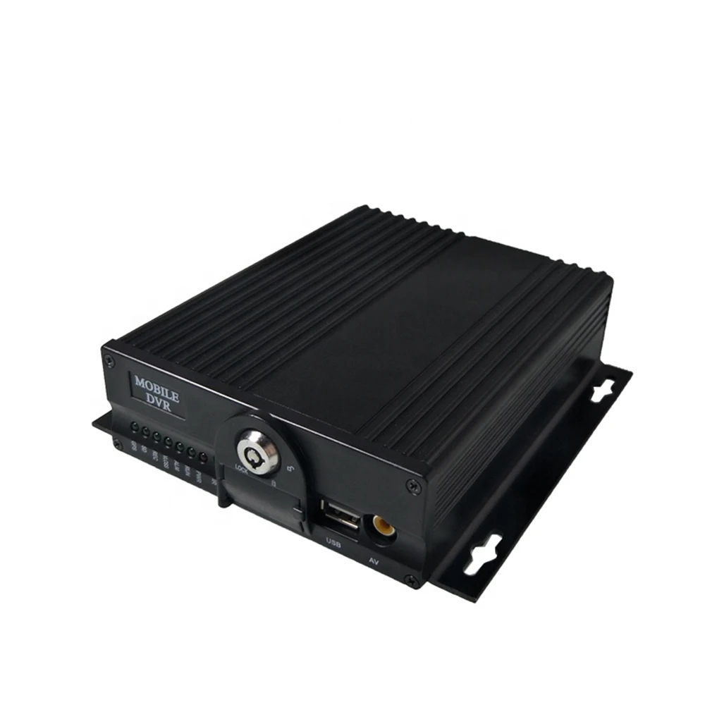 8CH Double SD Card MDVR H.265 AHD 1080P Mobile Dvr For Car Bus CCTV System