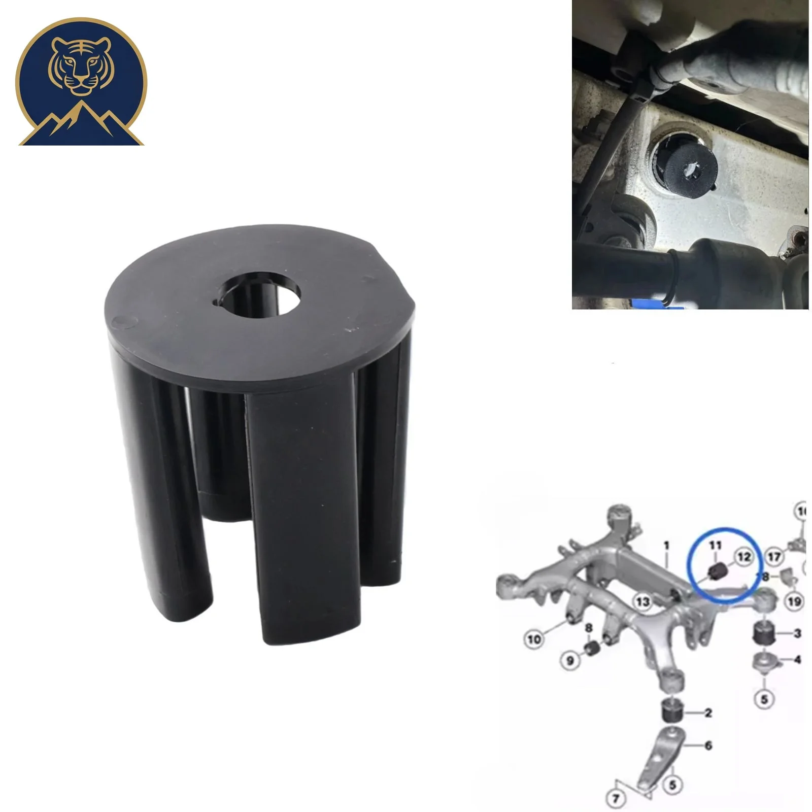 

High Quality #6792872 Rear Differential Rubber Bushing For BMW F01 F07 F10 F12 F13