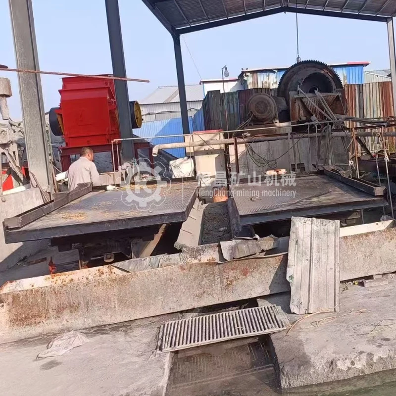 2026China Top Manufacturer Gold Mining Machinery  Chrome Manganese 88 90 110 120 Riffles Shaker Table 6S Gravity Separator