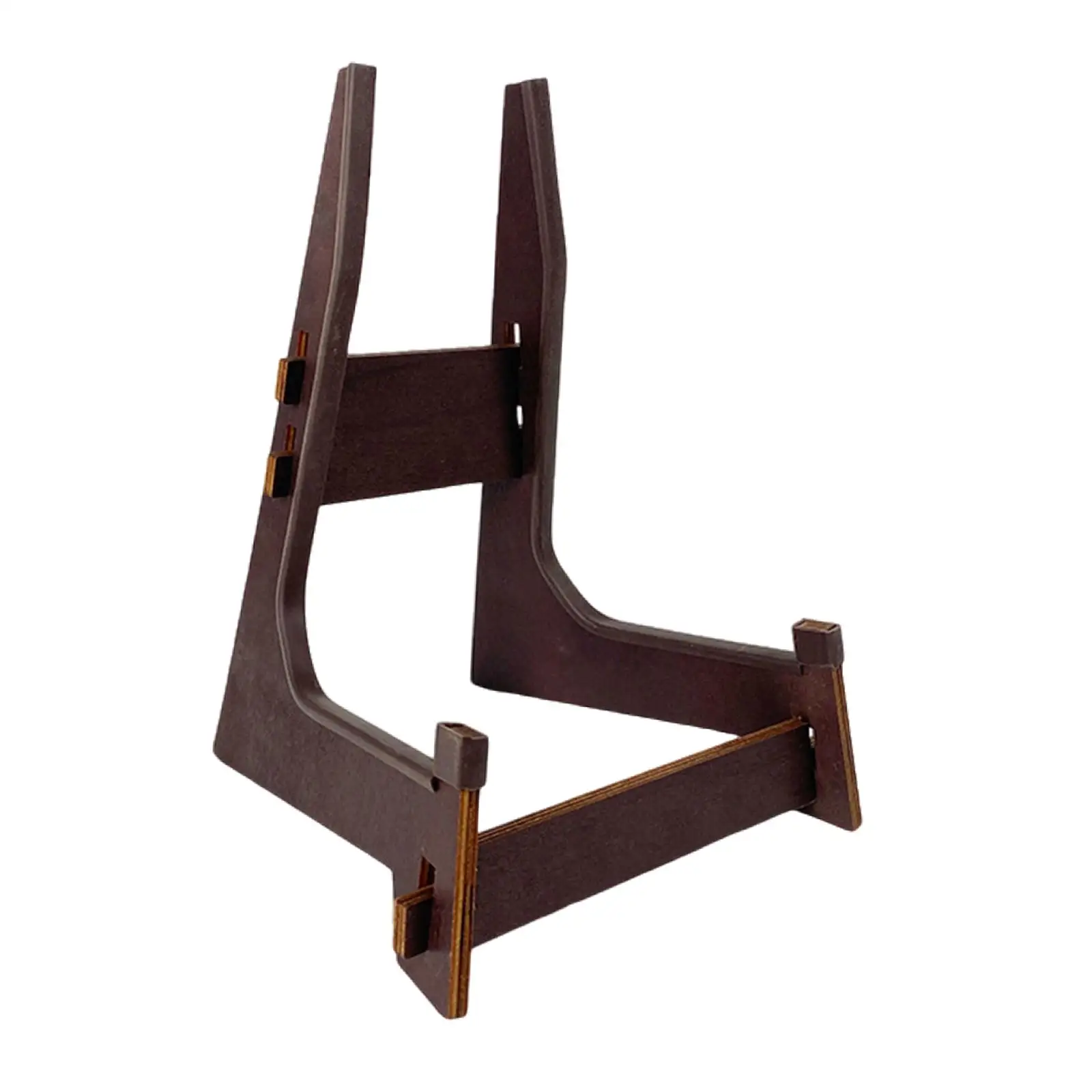 Wooden Lute Stand Portable Foldable a Frame Traditional Stringed Instrument Holder Non Slip Display for Band Storage