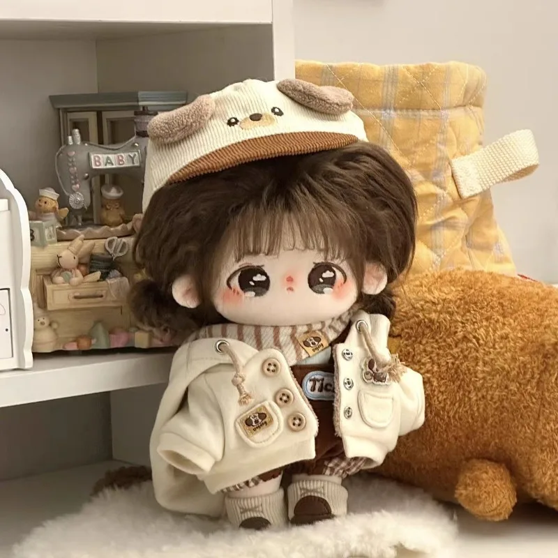 

20cm Coffee Puppy Doll Cotton Dress Genuine Dress Change