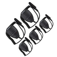 RISENKE-Remote Handsfree Shoulder Microphone,Handsfree Speaker,Walkie Talkie,for BaoFeng UV-9R Plus,BF-A58,9700,R760,GT-3WP,5Pcs