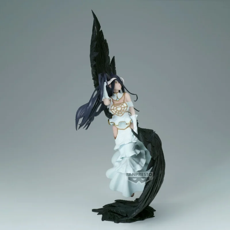 Banpresto Overlord Evolve Albedo figura Anime mercancía escritorio ornamento colección regalo de vacaciones juguetes en Stock modelo