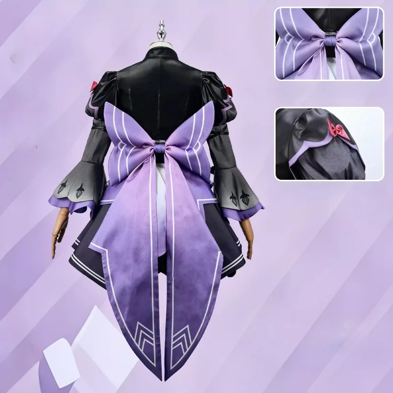 Honkai：Star Rail The Herta Cosplay Costume Little Cute Cat Series Dress Hat Uniform Suit Halloween Carnival Party Clothes view 5