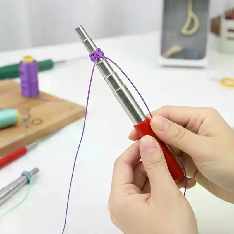 

Winder Wire Five-section Coil Diy Winder Wire Copper Jewelry Tool Rope Knitting Fixed Rod Copper Wire Metal Setting