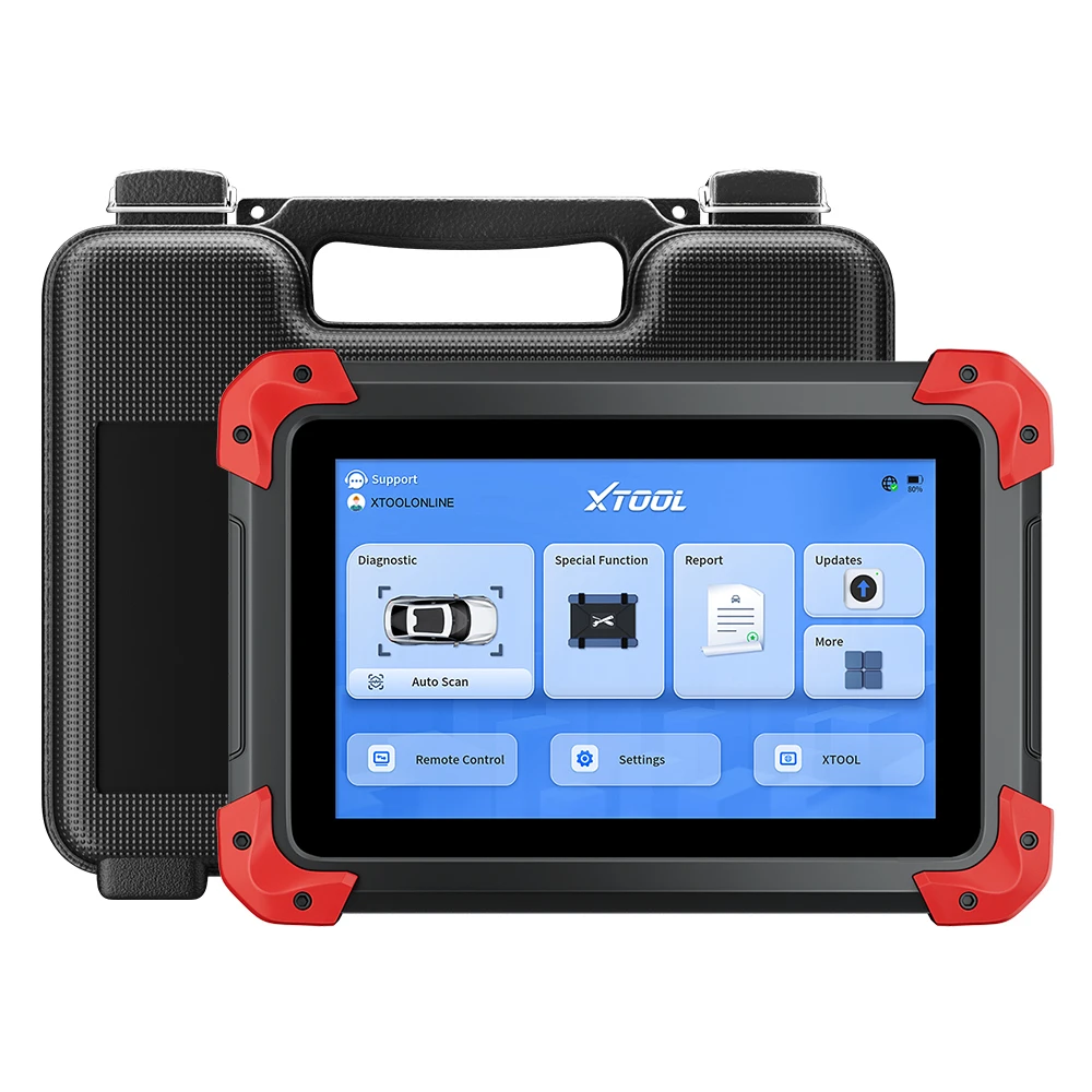 XTOOL D7 V2.0 Outil de diagnostic automobile, codage ECU, diagnostic tous systèmes, contrôle bidirectionnel, scanner OBD2, programmation de clés, plus de 39 fonctions de réinitialisation