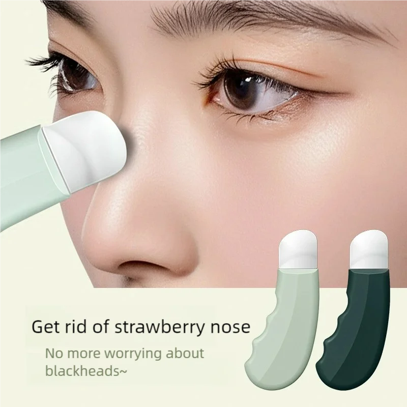 Mee-eters Whiteheads Remover Schop Siliconen Hoed Verwijderen Acne Gezicht Porie Schoonmaken Ergonomische Draagbare Mee-eters Remover Tool