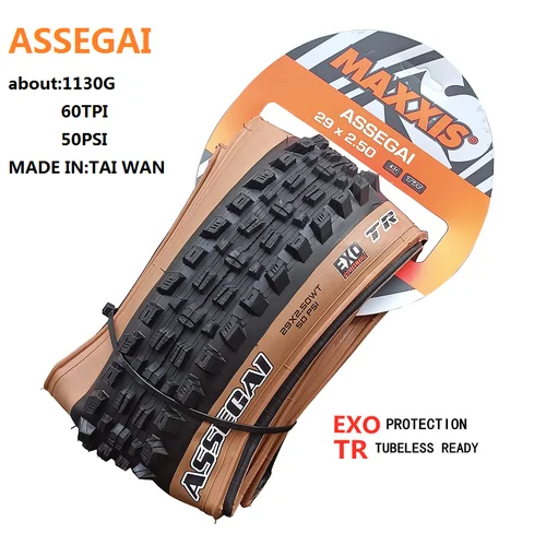 Imagen 2 del producto Maxxis ASSEGAI 27,5 29X2,5 pulgadas cuesta abajo plegable al vacío a prueba de pinchazos es el neumático de caída rápida de mayor resistencia de Maxxis