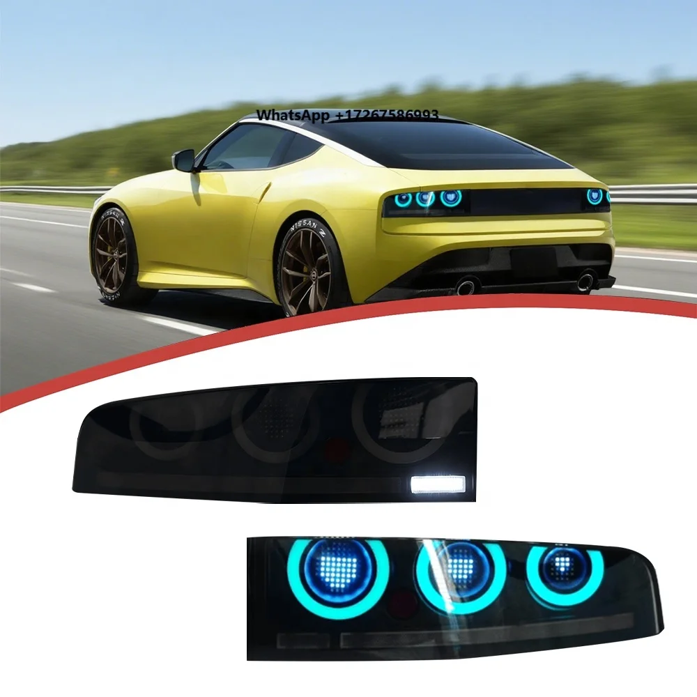 

NEW ARRIVAL Motion Car Light LED Tail Lights Custom Red LED Taillight Replacement 12V New Condition 2022-2024 for 400Z
