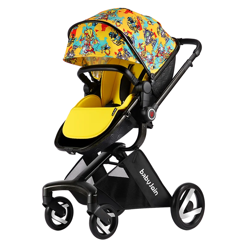 2024 Luxury Stroller Baby Pram Lightweight Foldable Compact Toddler Baby Strollers Carriage For Travel