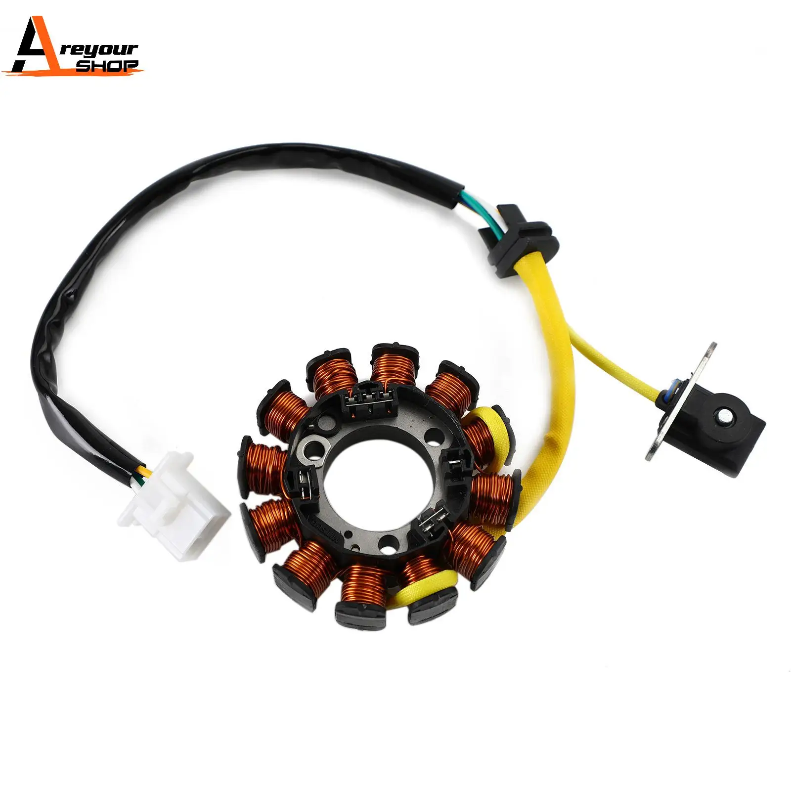 

Areyourshop Generator Stator Magneto For Honda CBR150 CBR150R 2004-2010 CBR150M 2003-2004 31120-KPP-901 Motorcycle Parts