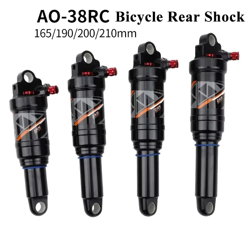 Bicycle Air Shock 165/190/200/210mm Mountain Bike Manual/Remote Lockout Bike Rear Shock