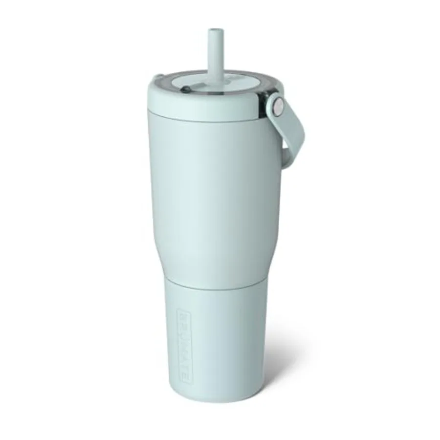 

Resa 35oz 100% Leakproof Travel Tumbler w/Handle and Straw Flexible SoftSip Straw Silicone Sleeve for Durability Stainless Stee