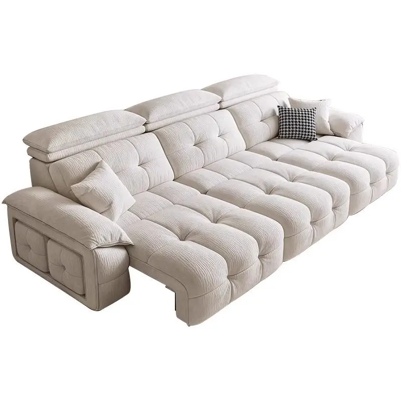 أريكة كرسي كهربائية لغرفة المعيشة باللون الأبيض كسول فاخر كرسي كهربائي أريكة أثاث حديث من الشمال Woonkamerbanken للمنزل #6