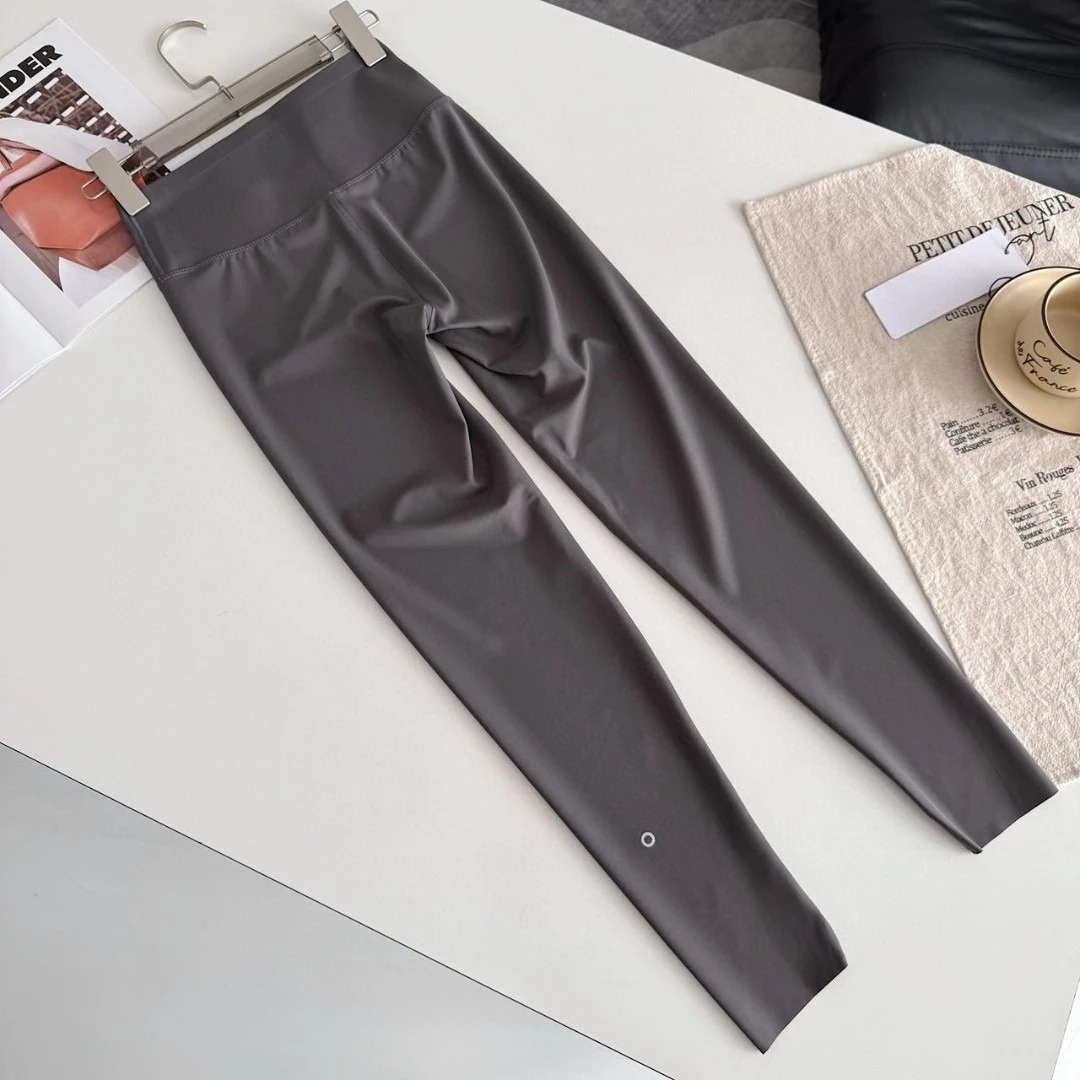 Esportes preto elasticidade calças de pilates moda coreana casual respirável leggings mulheres correndo fitness cintura alta calças yoga