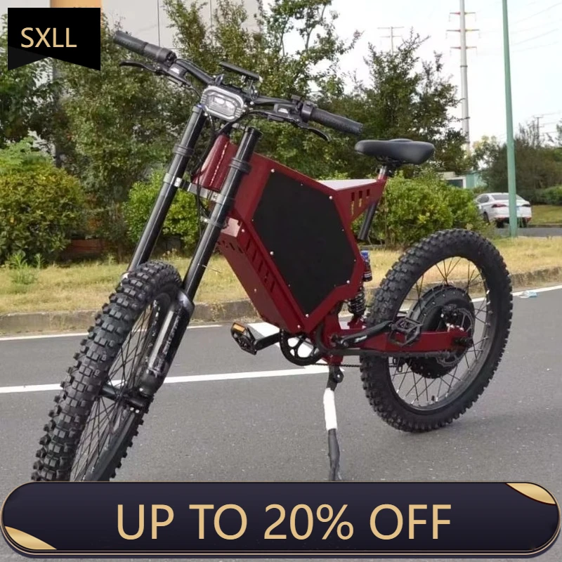 

SXLL Full Suspension Electric Off-Road Vehicle 7000W 15000W 72v Fast Lithium Battery Off-Road Motorcycle Bike For Sale