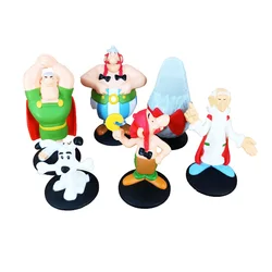 Gallia Hero Warrior Asterix Le Gaulois Gaul der Gallier Obelix Panoramix Dogmatix Crafts Figure Model Ornaments