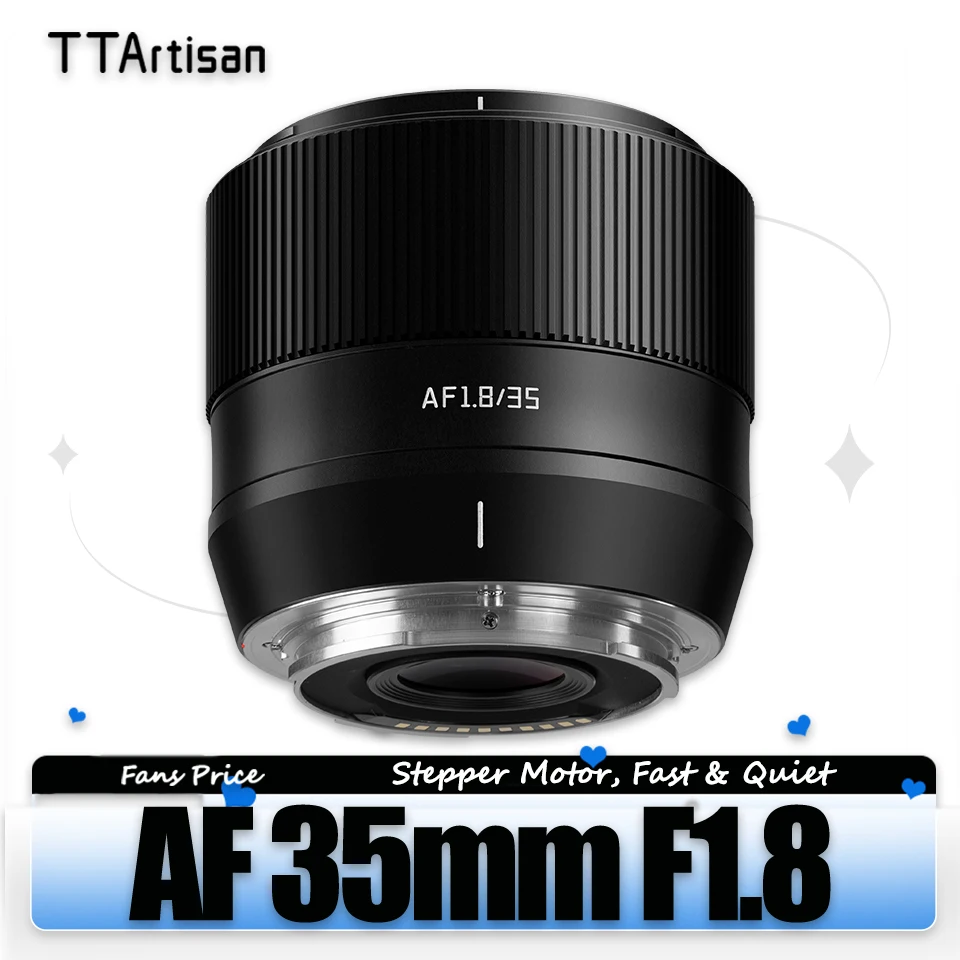 TTArtisan AF 35 мм F1.8 фоторамка стандартный основной объектив камеры для фотографии с квадратной блендой Sony E Mount A5000 NEX5 A6500