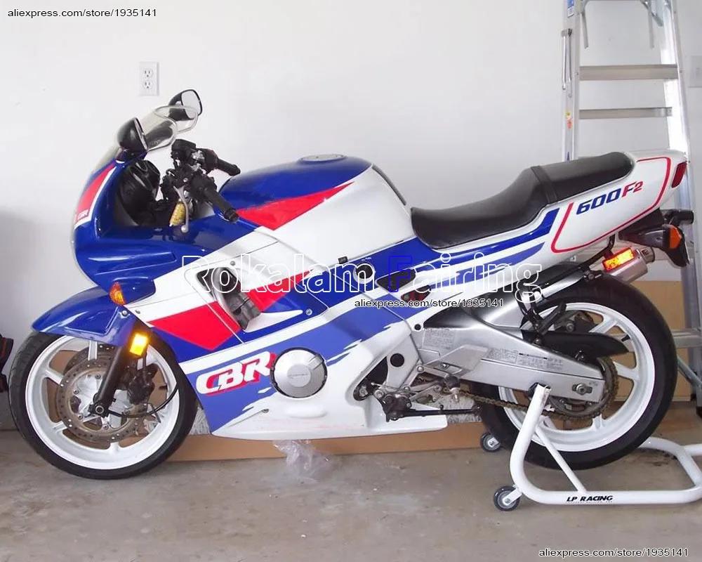 

For Honda CBR600F2 1991 1992 1993 1994 ABS Body Kit CBR 600 F2 91 92 93 94 CBR600 Red Blue White Motorbike Fairings Kit