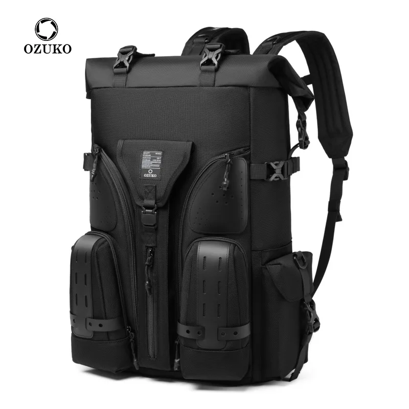 OZUKO Tactical Backpack  Attack Bag Molle System Bags Backpacks Outdoor Sport Backpack Camping Walking Backpacks