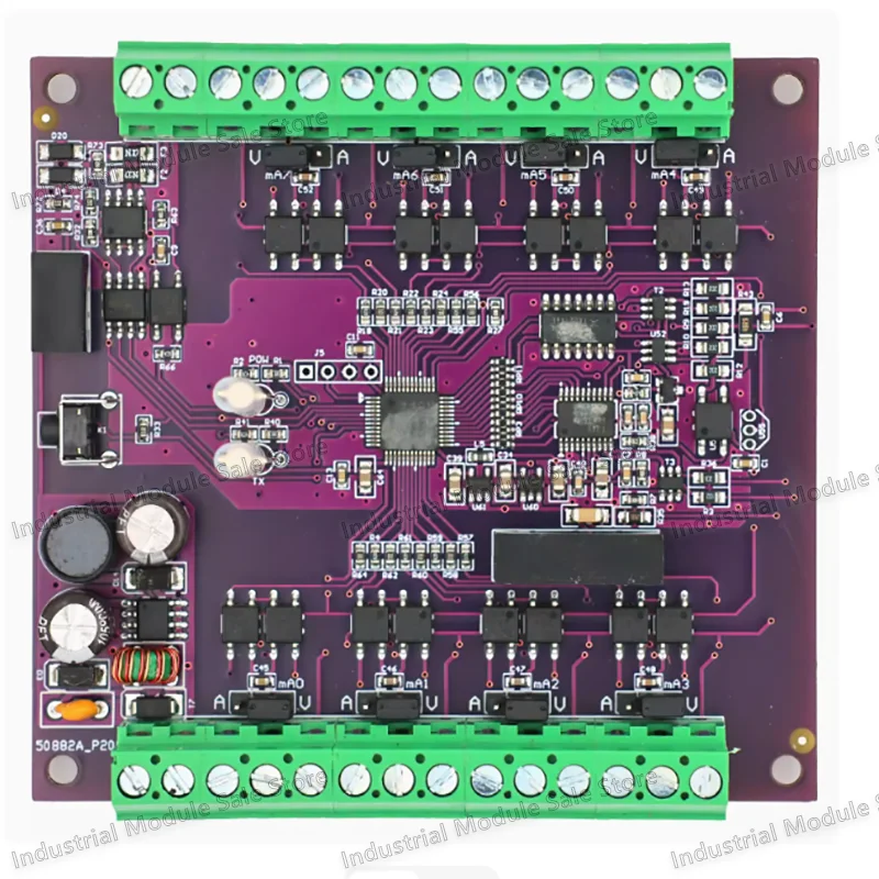 

MB8RTD PT100 PT1000 8-channel platinum resistance RTD high-precision temperature acquisition module MODBUS RS485