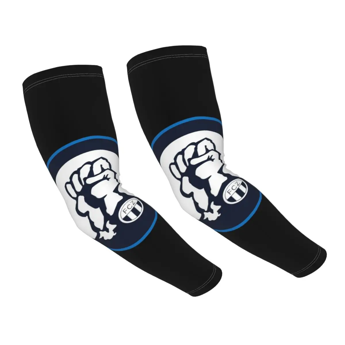 Zurich FCZ Sudkurve 1896 Outdoor Arm Sleeves Sun UV Protection Cover Summer Ice Silk Cycling Tattoo Sleeves