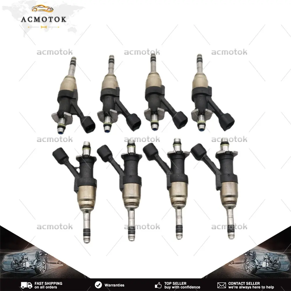 

8PCS 12668390 For 2014-2018 Chevy GMC 1500 GM Trucks 4.3L 5.3L V8 Fuel Injectors 12623116 12656005 12698484