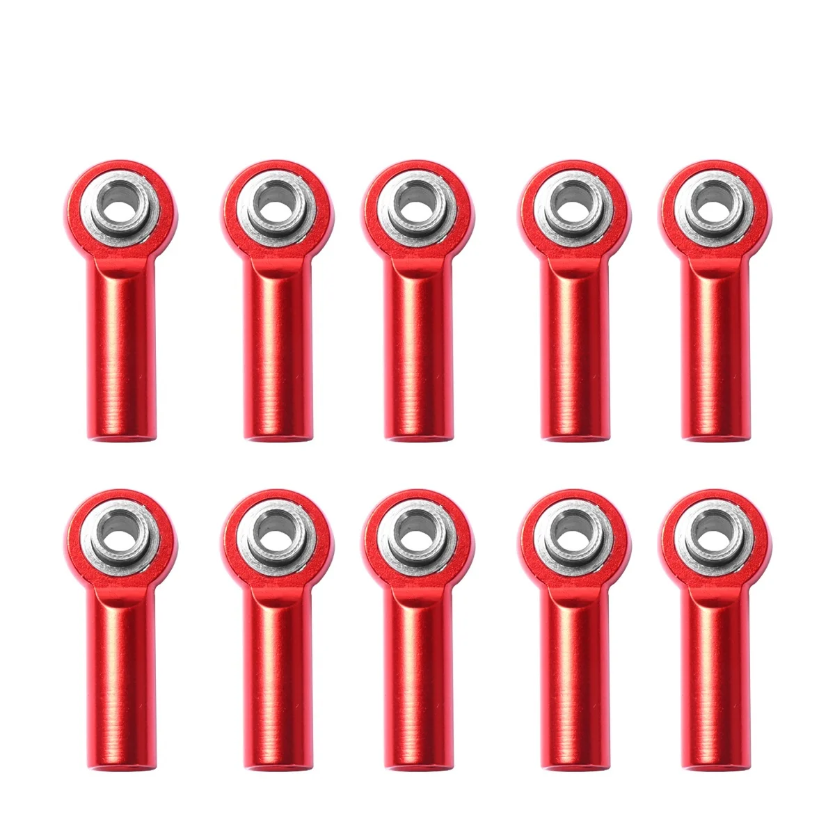 

10Pcs Swivel Joint Metal Double-End Thread Rotating Brake Repair Accessories Sturdy Durable Compact Portable for Home Repair