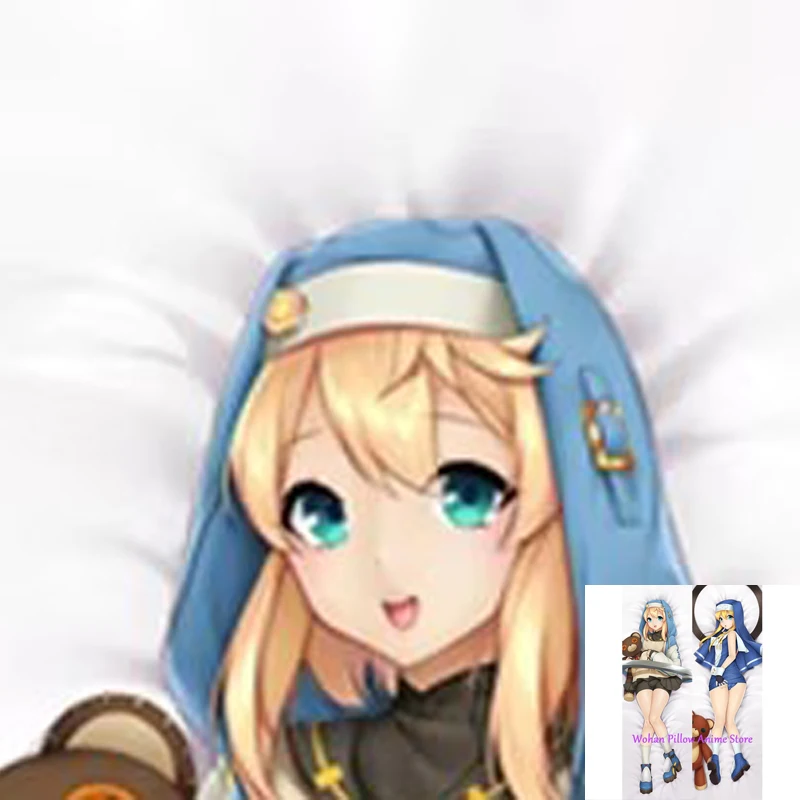 

Dakimakura Anime Pillow Cover Bridget Double Sided Print Life-size Halloween Christmas Decoration