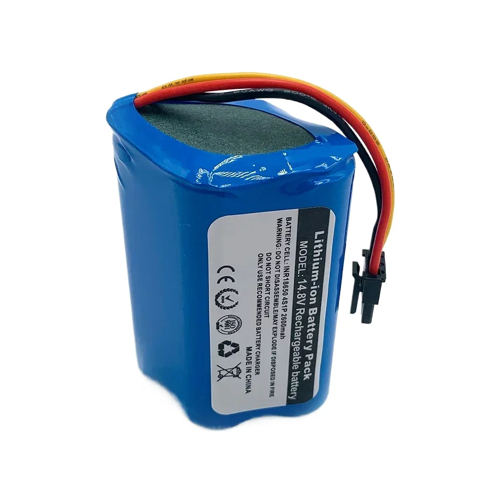 14.8V Robot Vacuum Cleaner  Li-ion Battery For Liectroux Battery B6009 Q7000 Q8000 ZK808 DH860 4S1P 18650 Battery Dropshipping