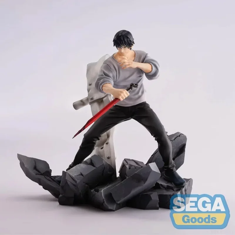 In Stock Original SEGA Jujutsu Kaisen Fushiguro Toji Desktop Cute Doll Anime Action Figure Toy Gift Model Collection